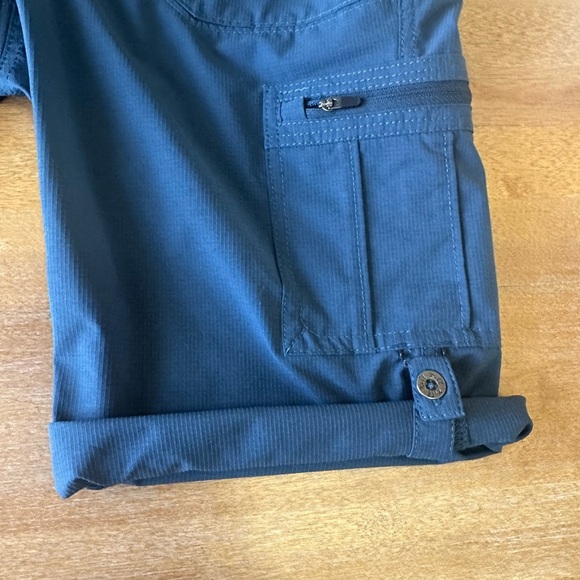 Kuhl Womens Horizn Shorts Blue 4 - Picture 12 of 12